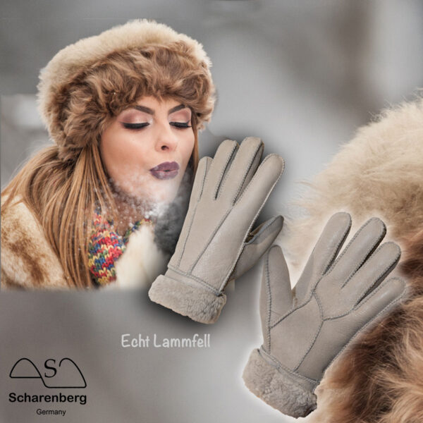 SCHARENBERG Lammfell Handschuhe