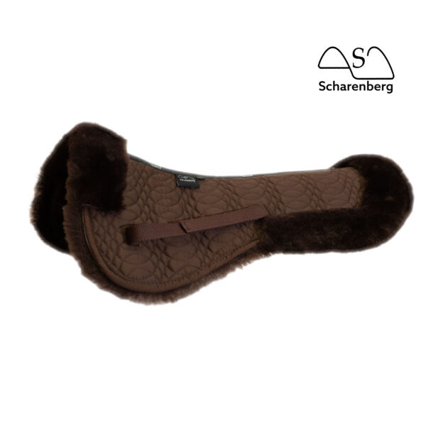 SCHARENBERG - Lammfell Sattelkissen mit Fellrand vorne+hinten – Bild 5